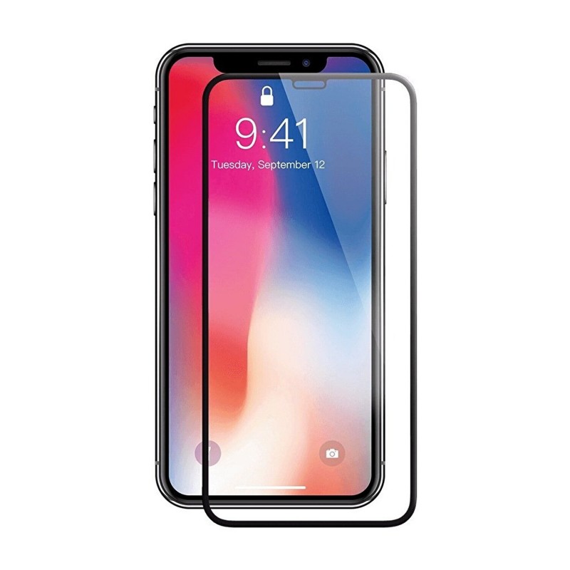 İPhone 14 PRO Black Tam Kaplayan Cam Ekran Koruyucu