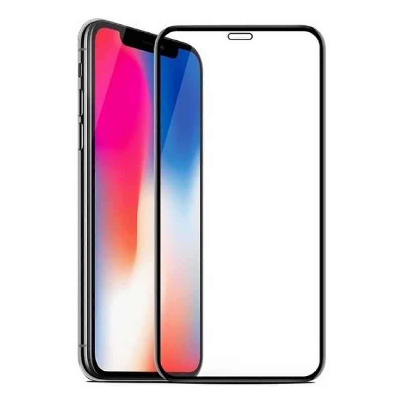 İPhone 14 PRO Black Tam Kaplayan Cam Ekran Koruyucu